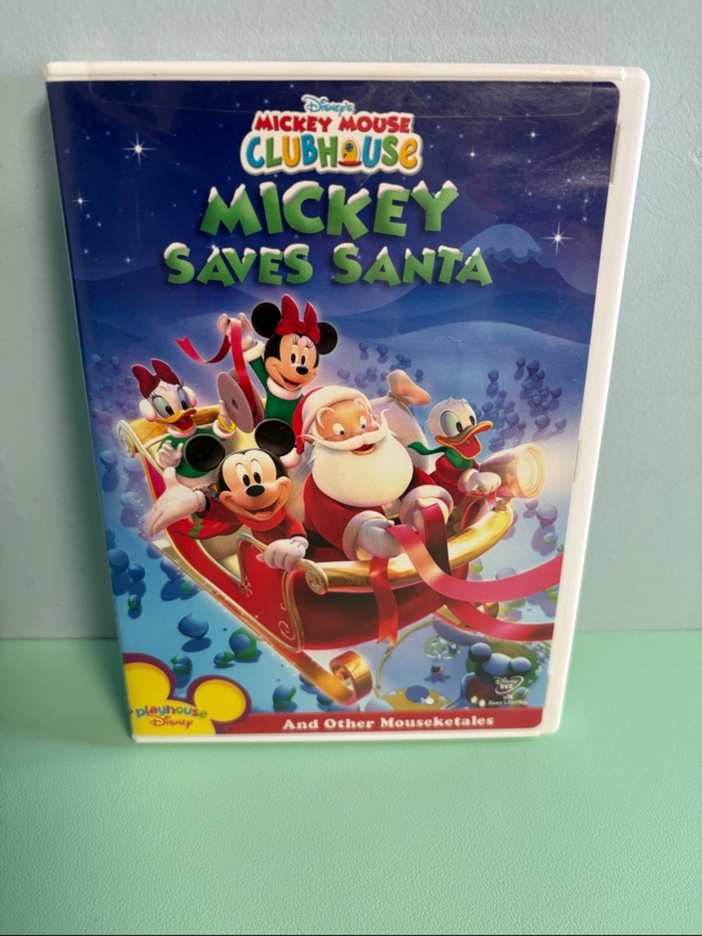 The Mickey Mouse Club House Mickey Saves Santa Kids DVD Movie, Kids Movie
